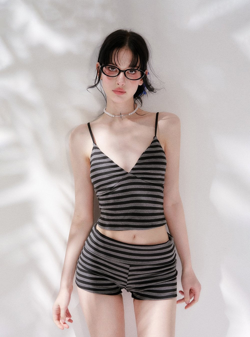 Stripe Layered Swim Set (2Piece)