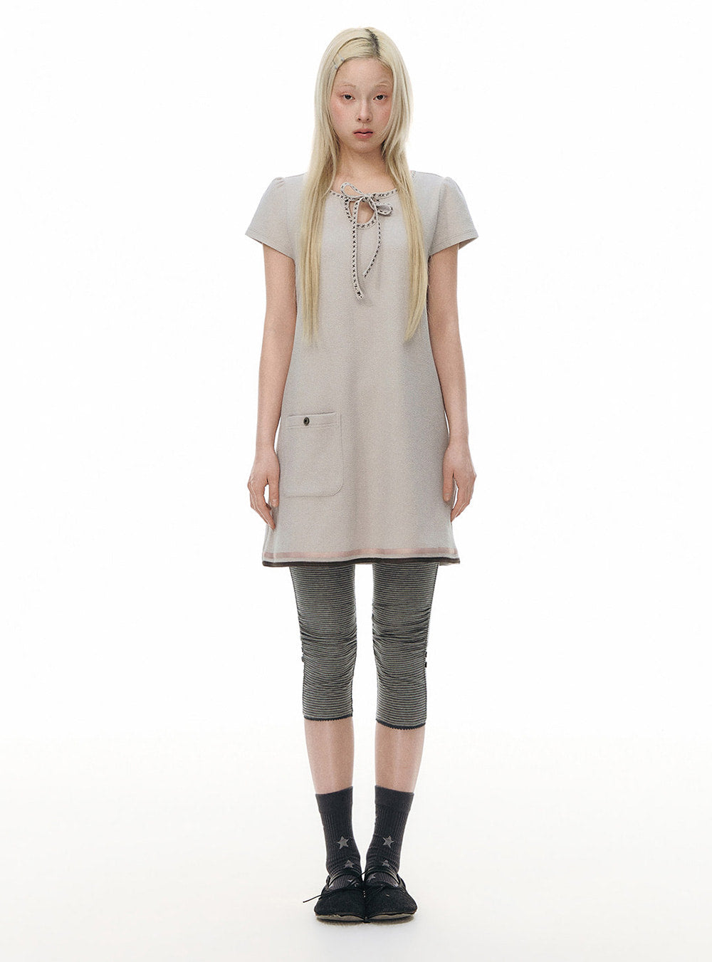Layered Mood Skirt & Leggings (2color)