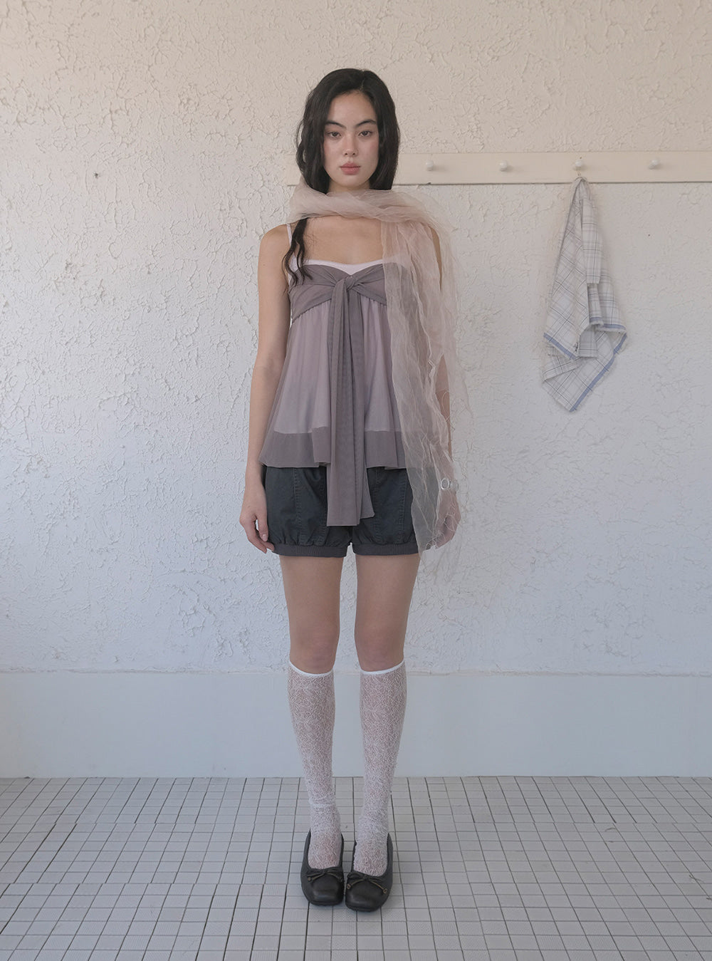 Veil Drift Mesh Top