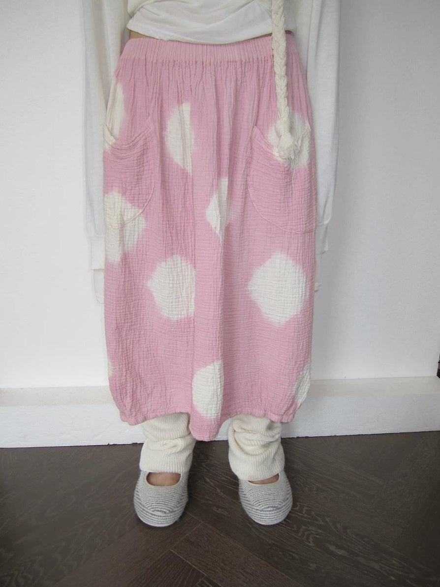 3months |  POLKA DOT PEPLUM SKIRT【ID:TN00022】