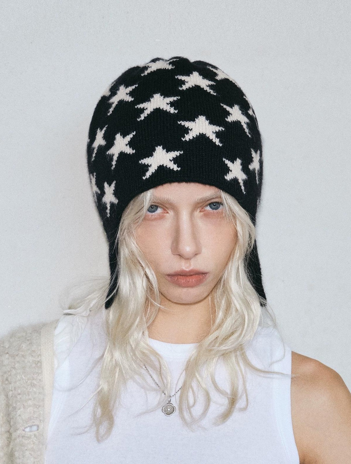 TRIA SELECT |  RETRO KNITTED EAR PROTECTION CAP【ID:TN00002】