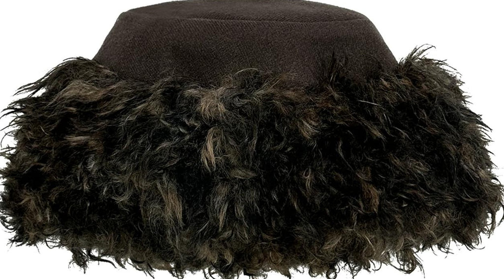 THELIGHT | REVERSIBLE FAUX LAMB WOOL BUCKET HAT【ID:TN00118】