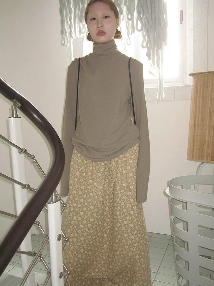 3months | CASUAL FLEECE HIGH NECK SWEATER【ID:TN00062】
