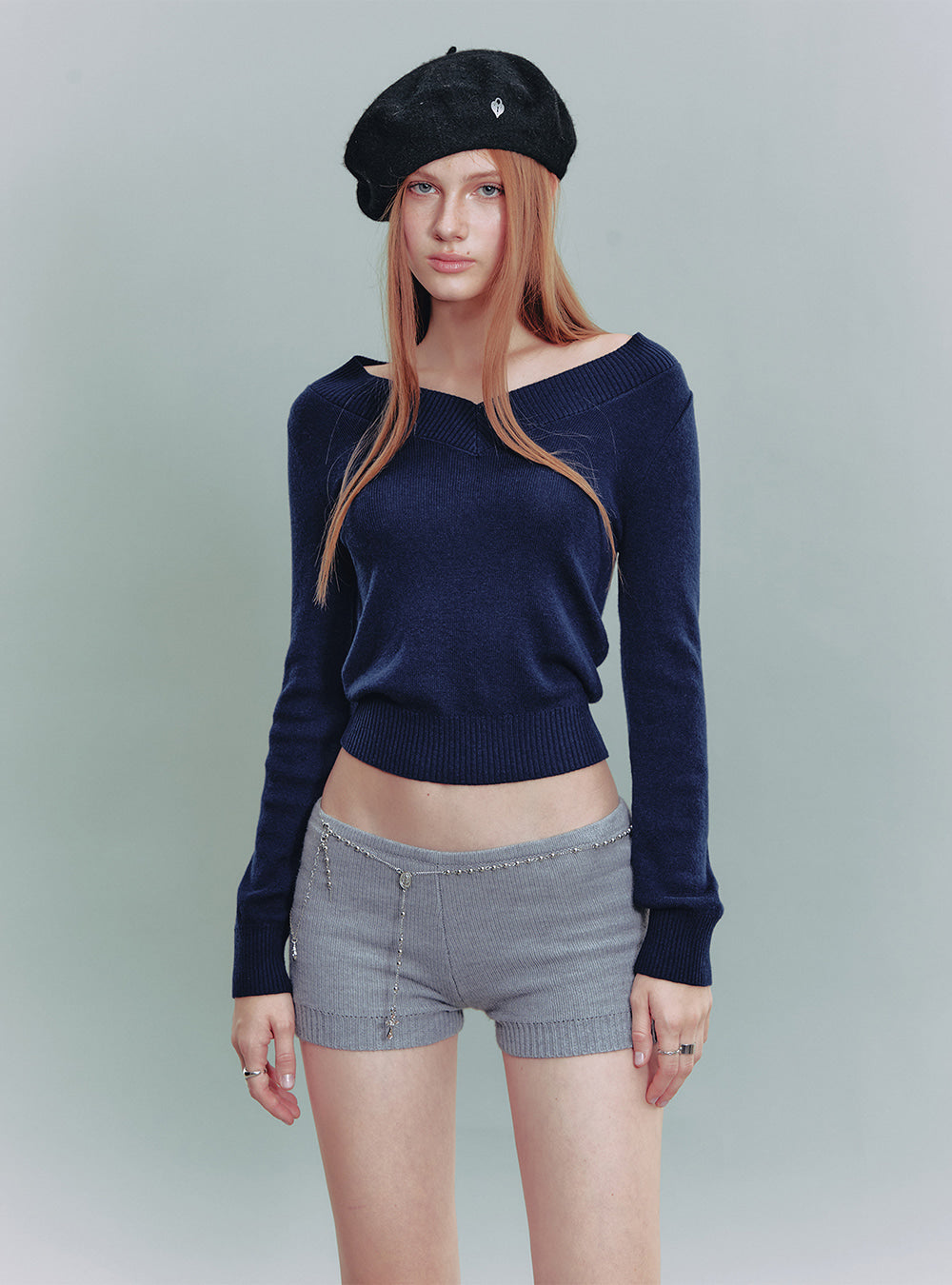 Wing Knit Shorts (2color)