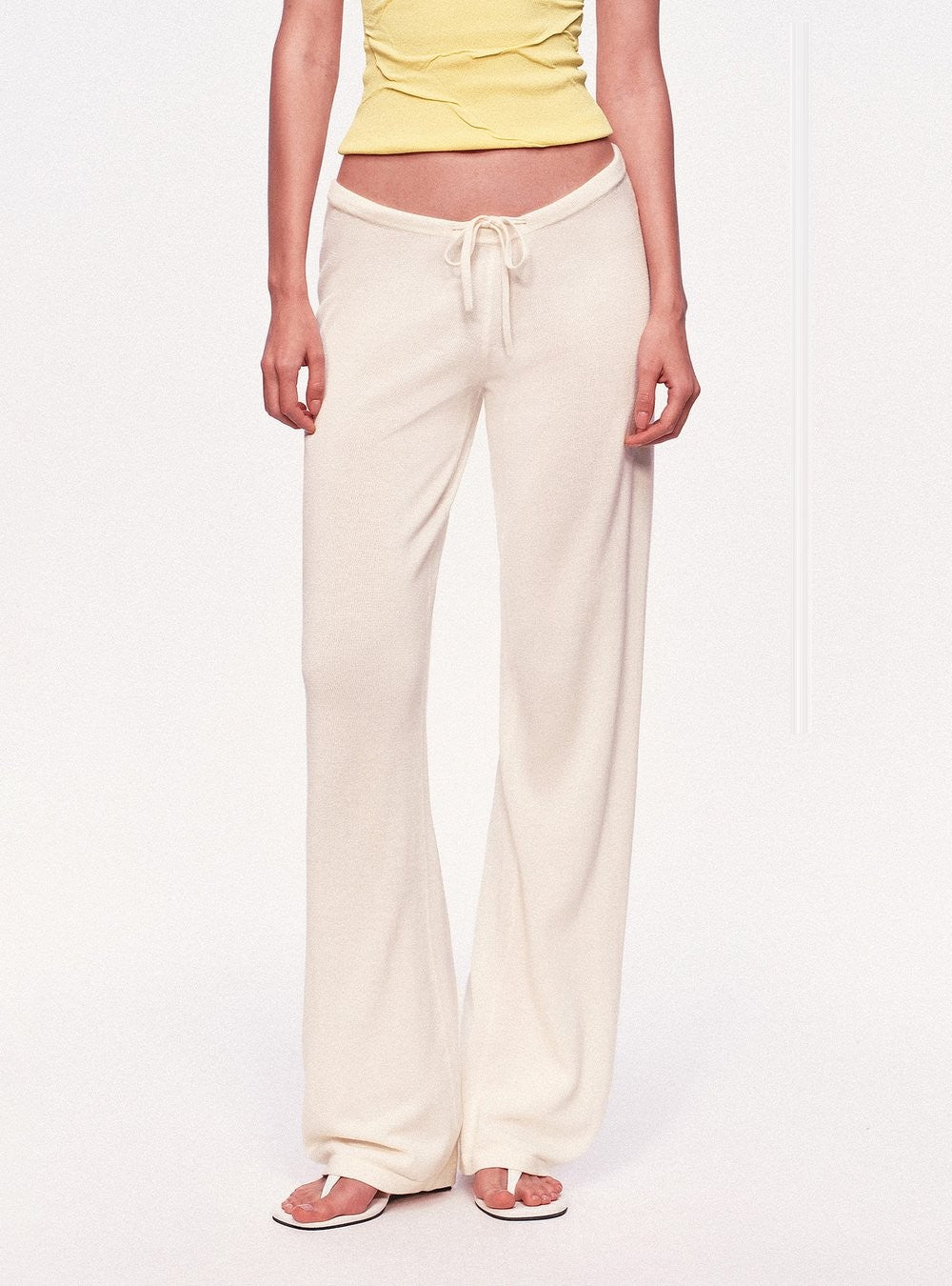 Echo Wool Drawstring Pants (5color)