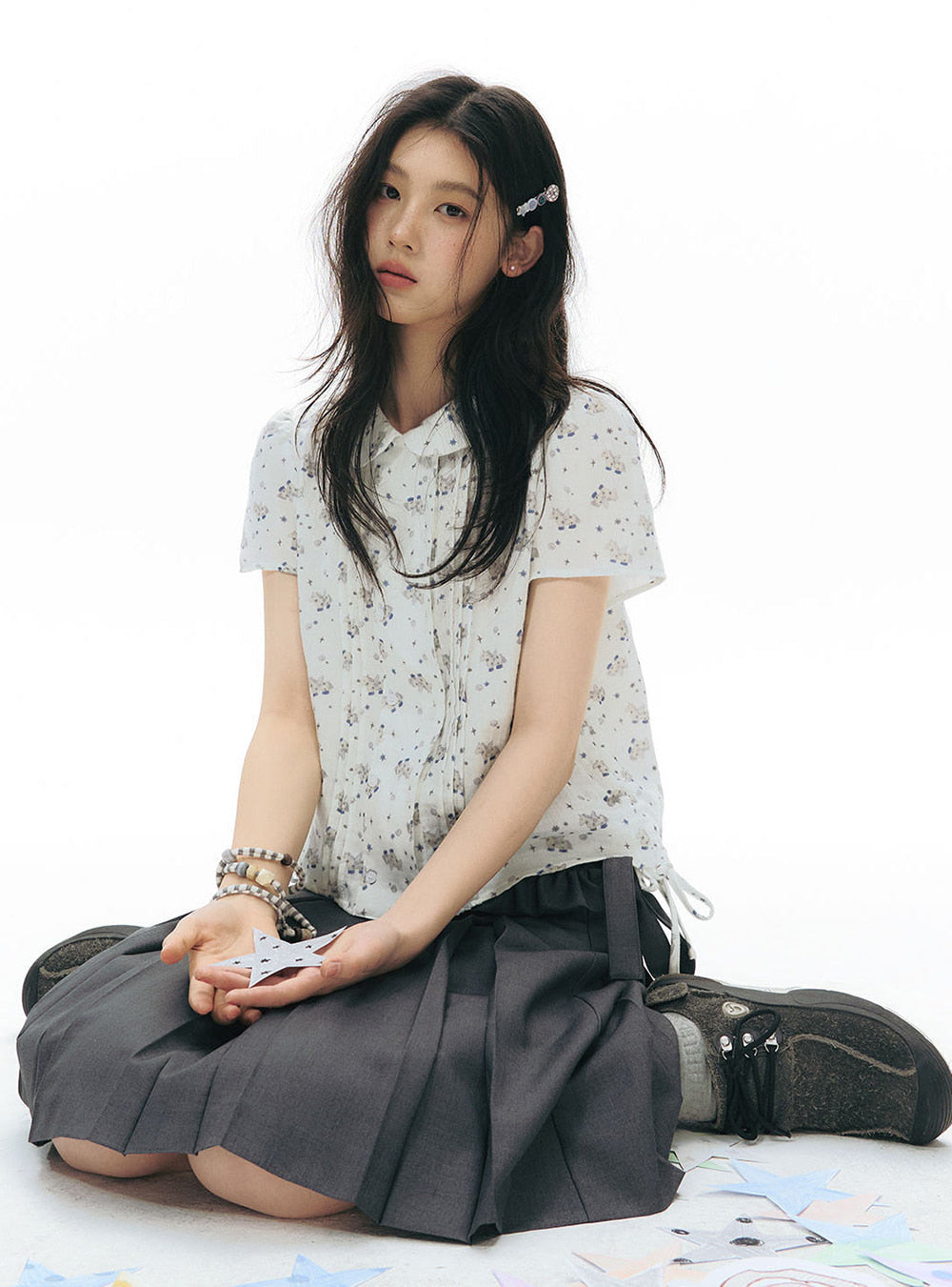 Pony Shirt & Skirt Series (3option)