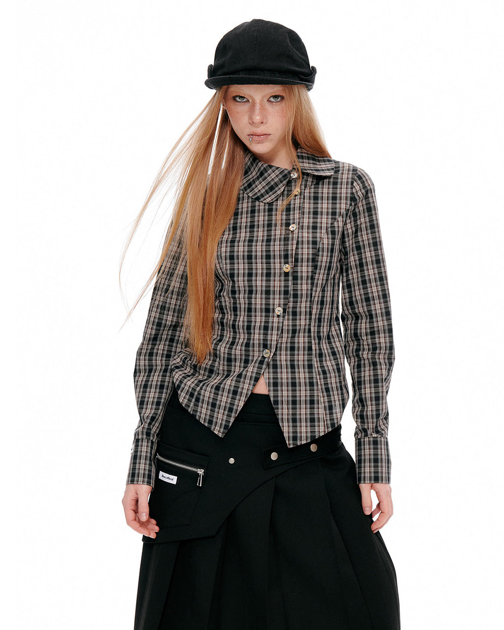 Vintage Scholar Plaid Shirt