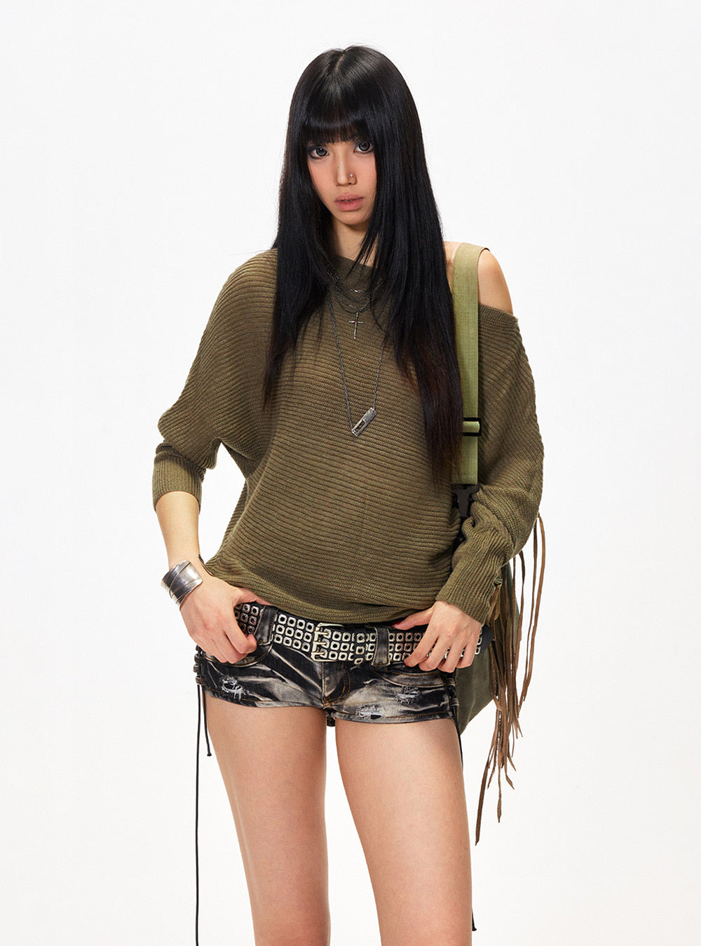 Shadowline Slouch Knit Top