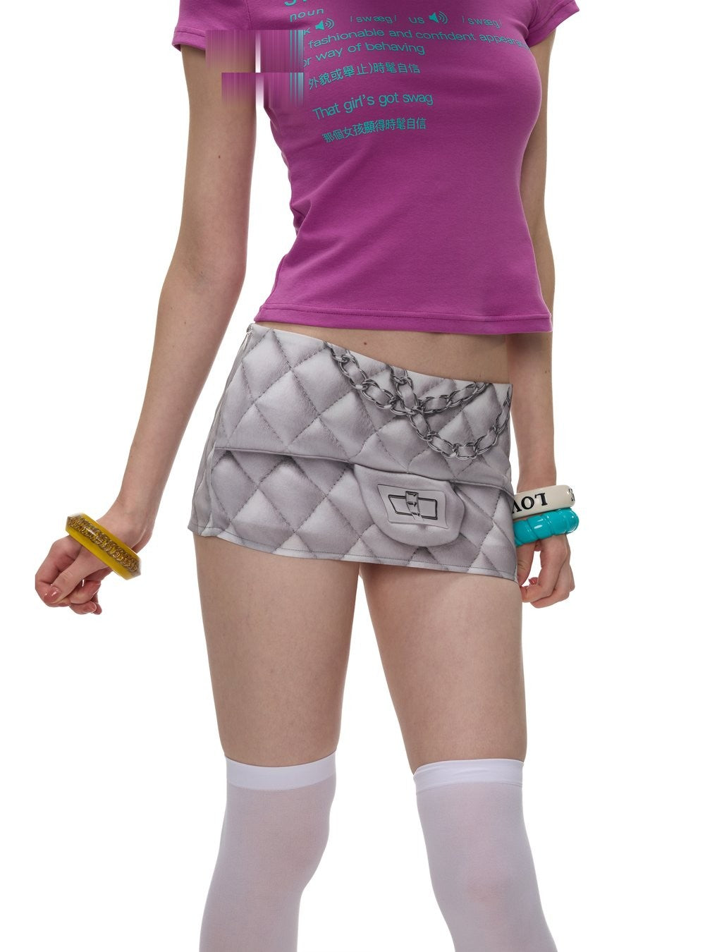 Not A Bag Mini Skirt (2color)