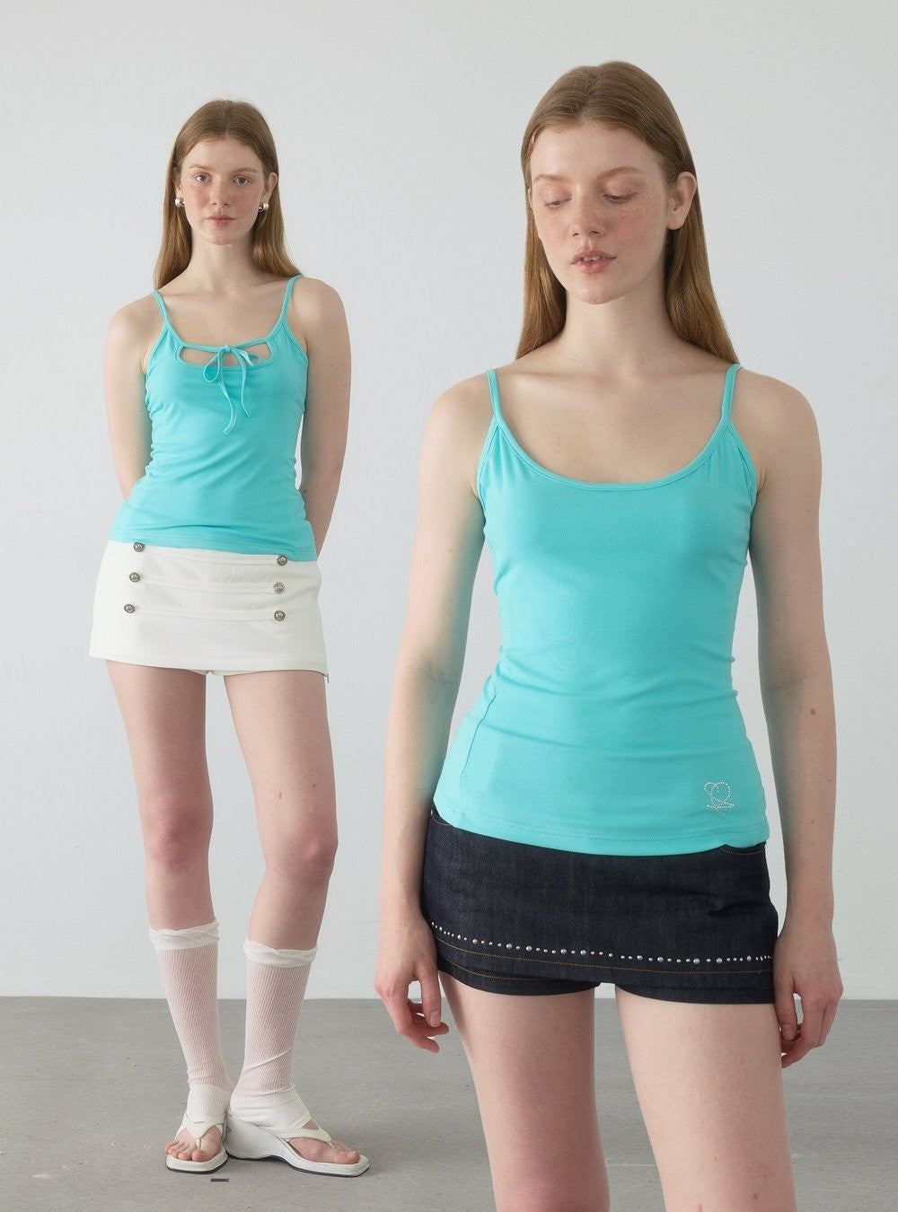 Radiant Strap Tank Top (2color)