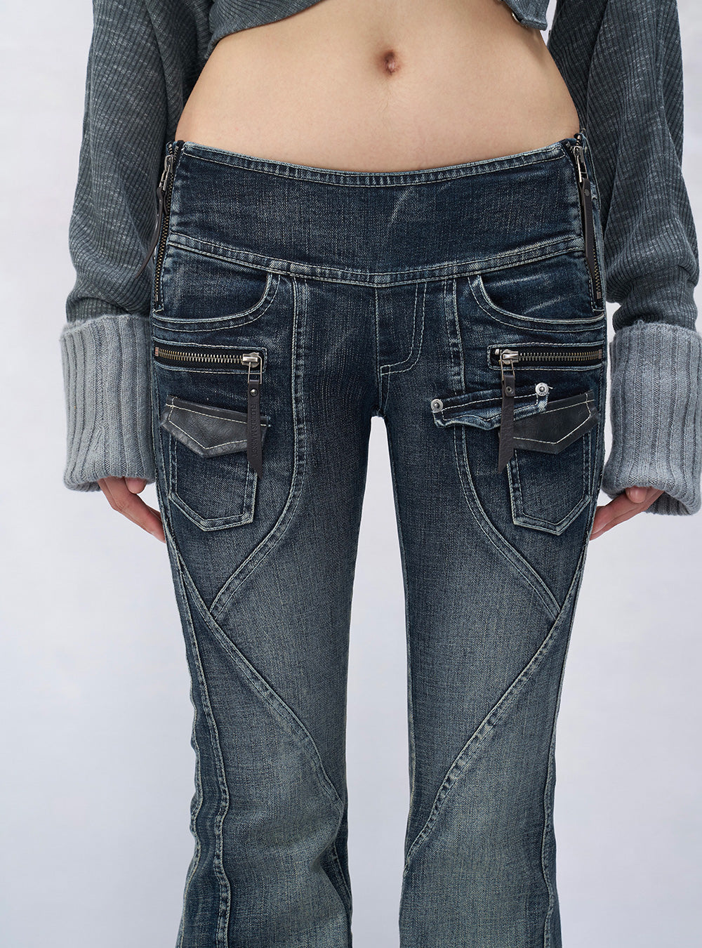 Stretch Vintage Flare Jeans