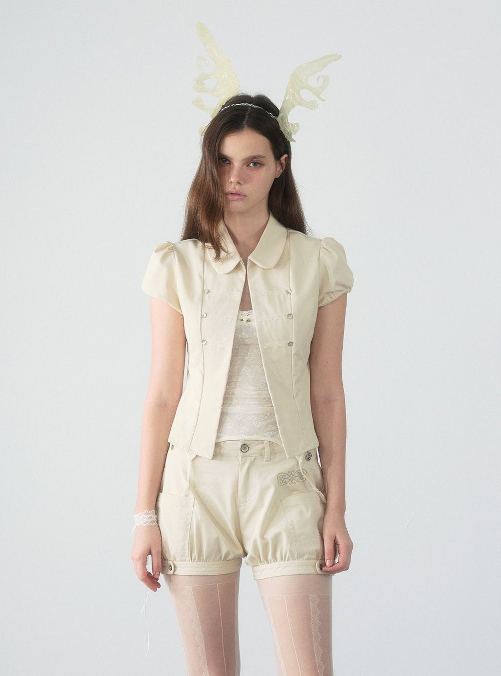 Spiral Stitch Puff Shirt