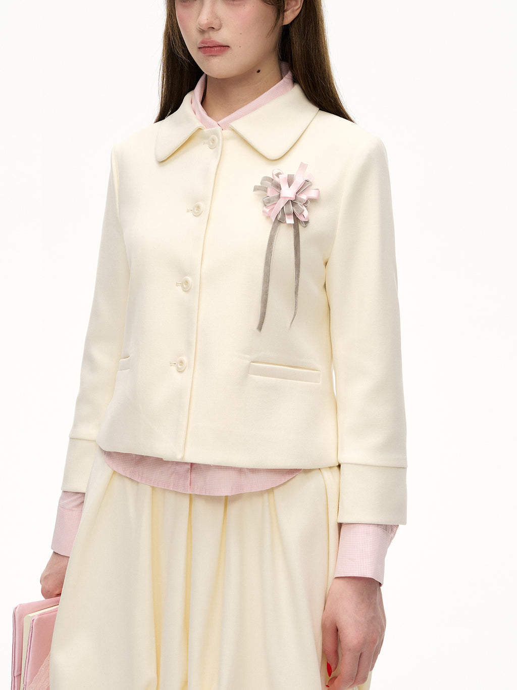 Romance Nanci Off-White Suit Set