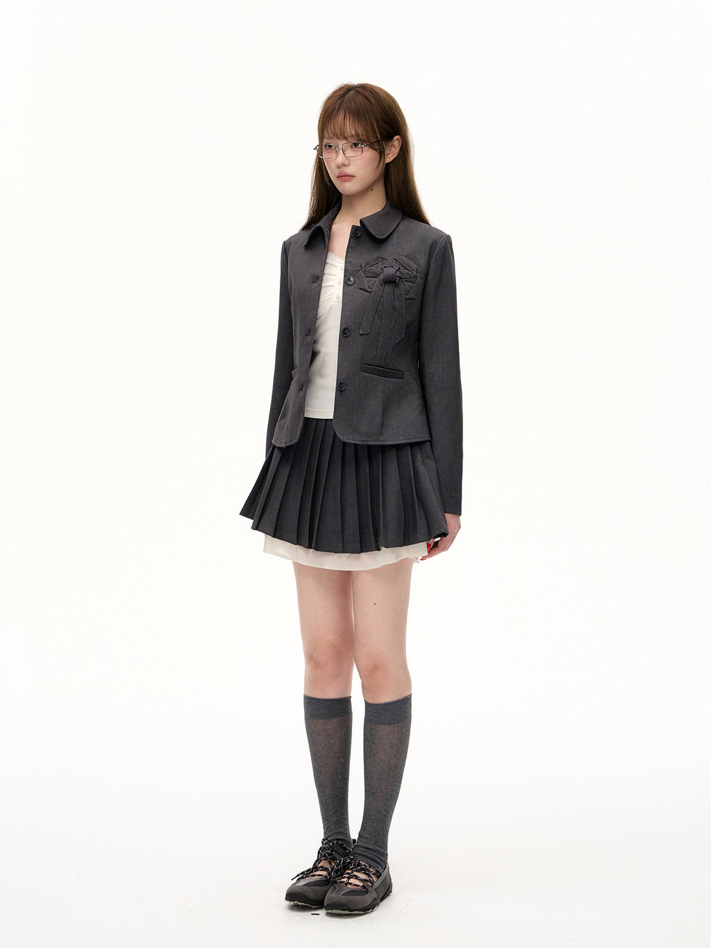Romance Nanci Diamond Preppy Suit Set