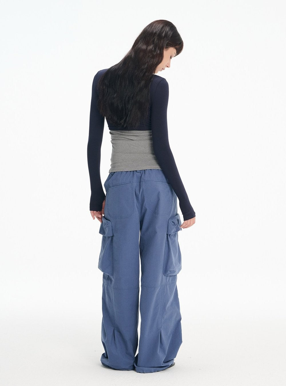 Layered Frame U Neck Top (2color)