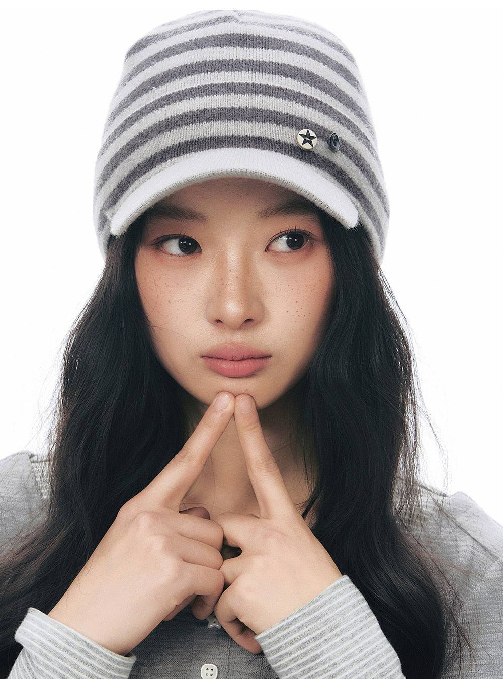 Striped Knit Cap