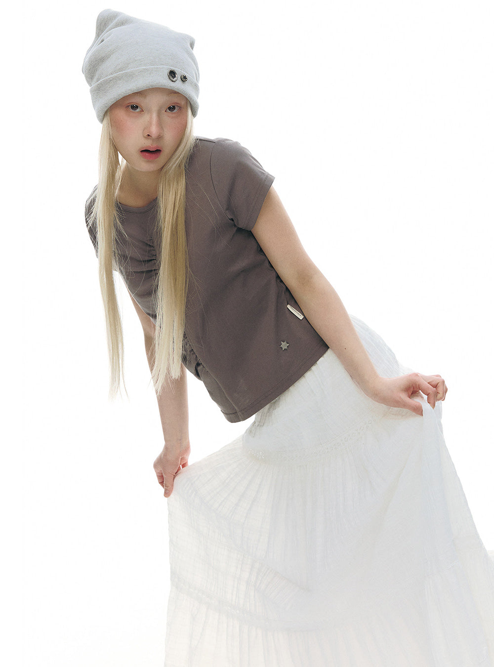 Fold Edge Multi Way Beanie (2color)