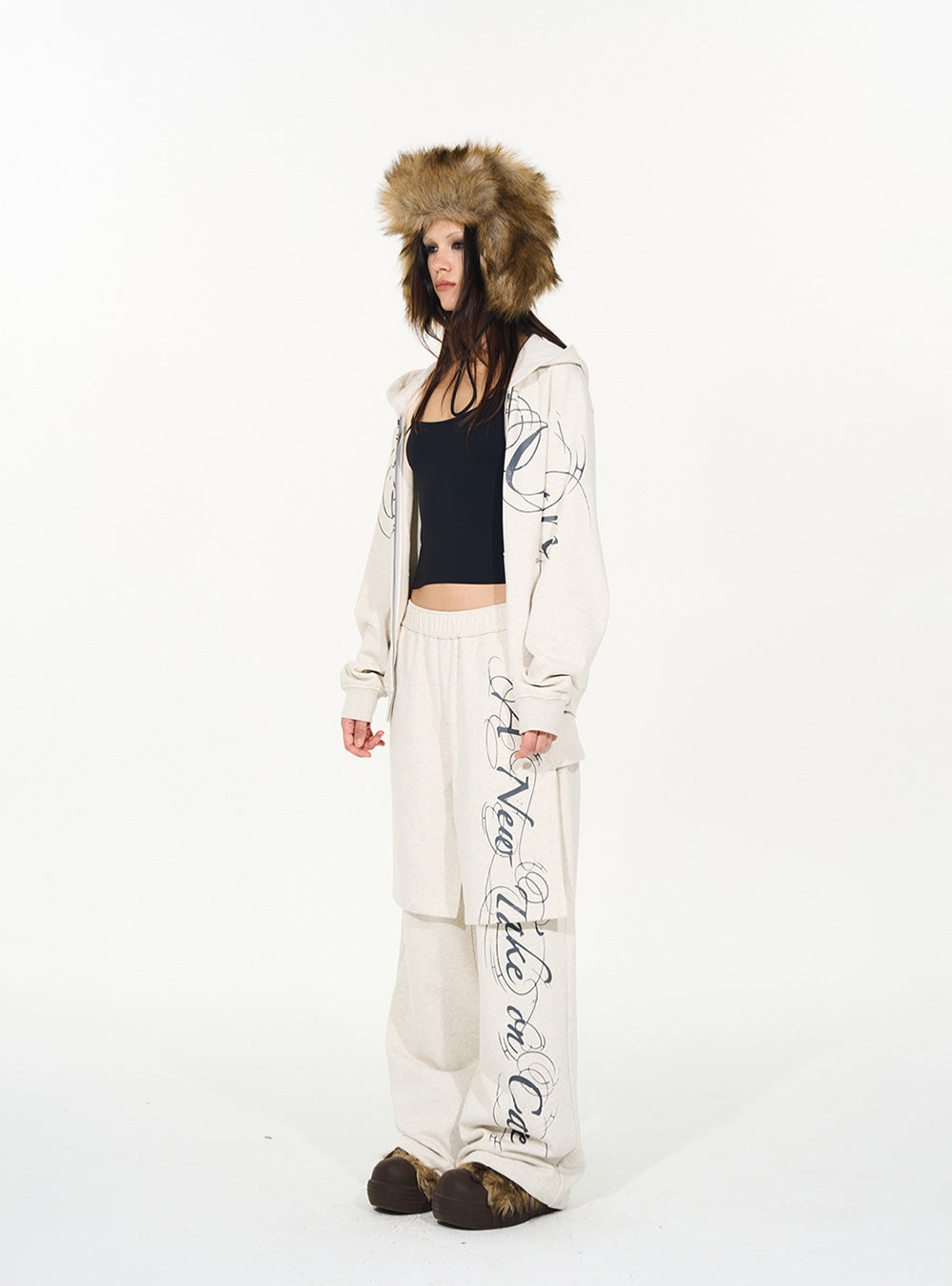 Double-Layer Combo Sweatpants (2color)