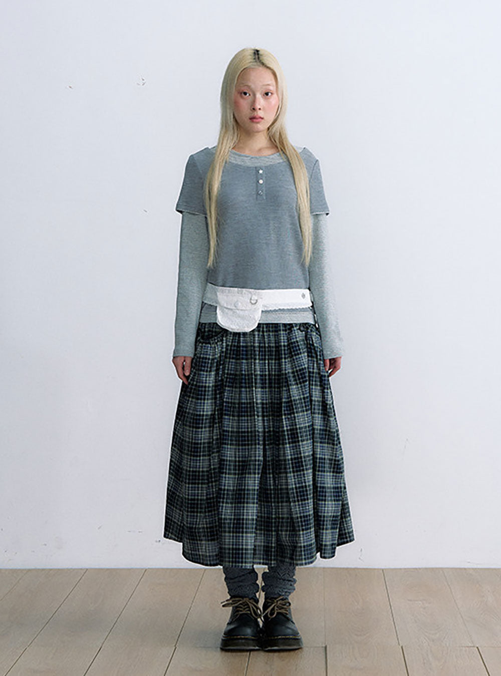 Soft Volume Flare Skirt (2color)