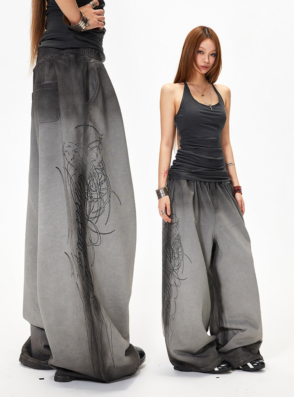Ash Fade Volume Pants