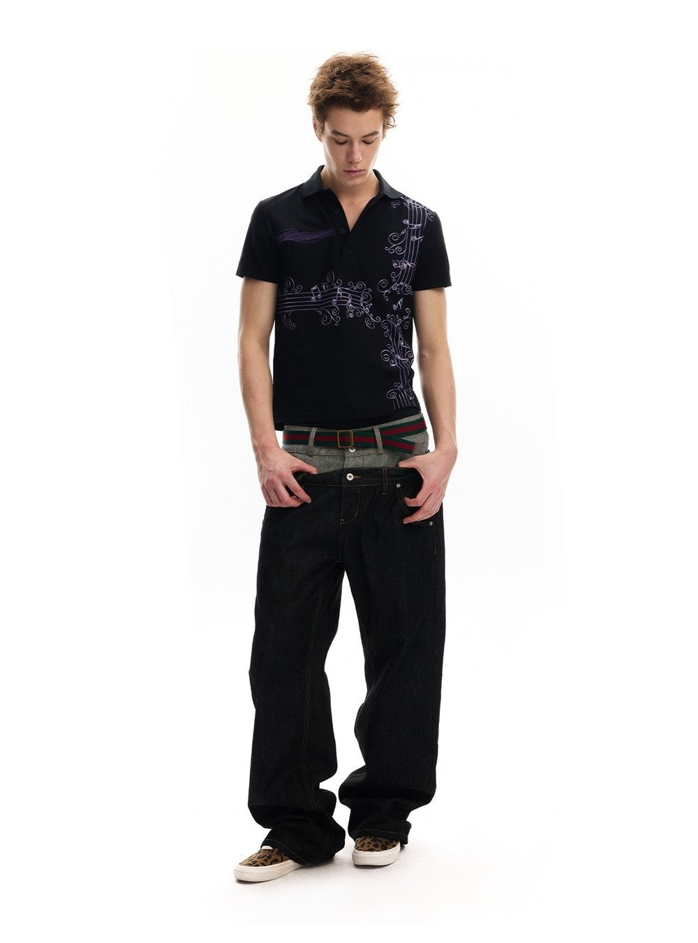 Vine Note Polo Shirt