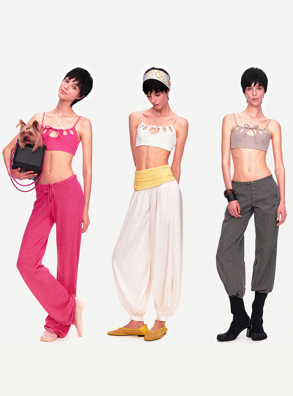Cutout String Fit Top (3color)