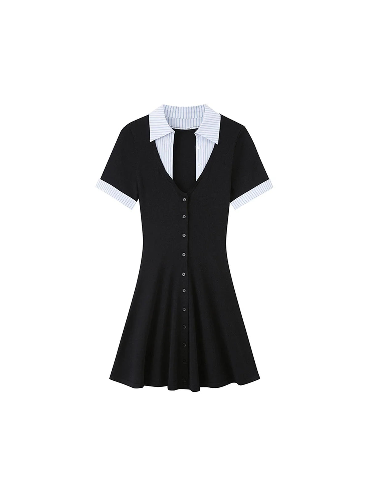 Summer Knit A-Line Sleeveless Dress