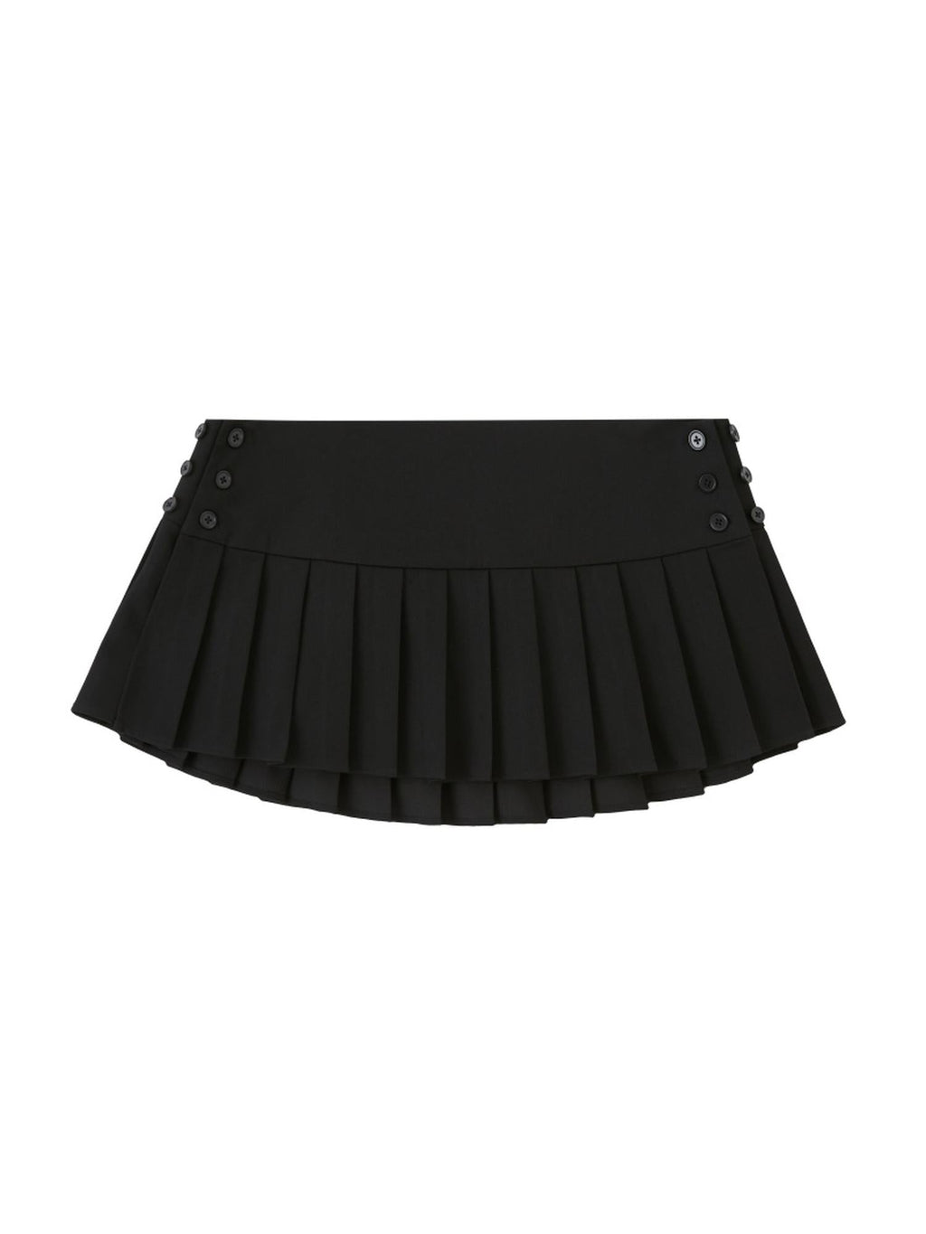 Adjustable Waist Pleated Midi Skirt Women Summer Skirt