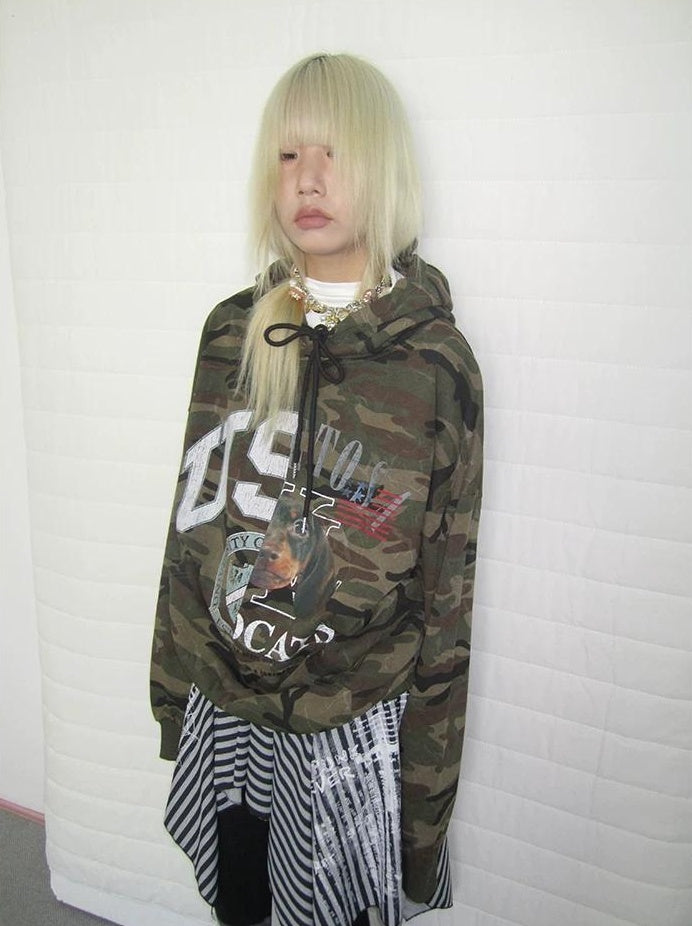 3months | CASUAL CAMOUFLAGE HOODED SWEATSHIRT【ID:TN00031】