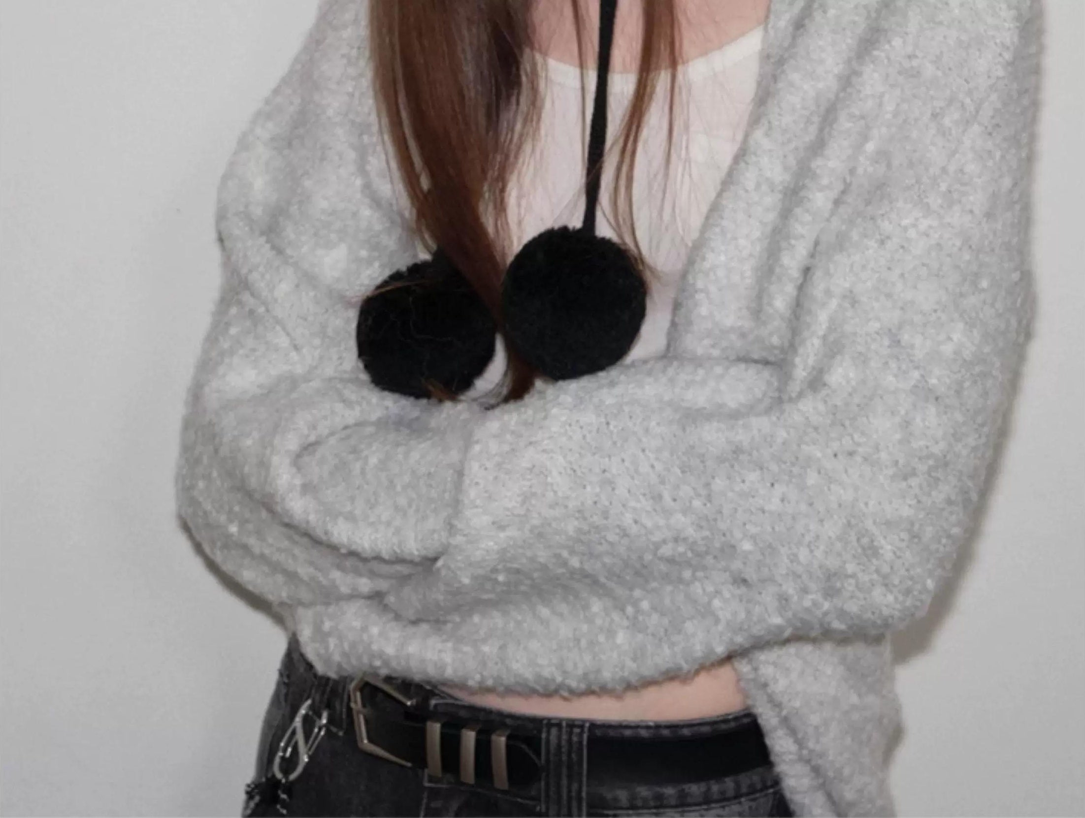 TRIA SELECT | WOOL KNIT BEANIE WITH POM POM【ID:TN00082】