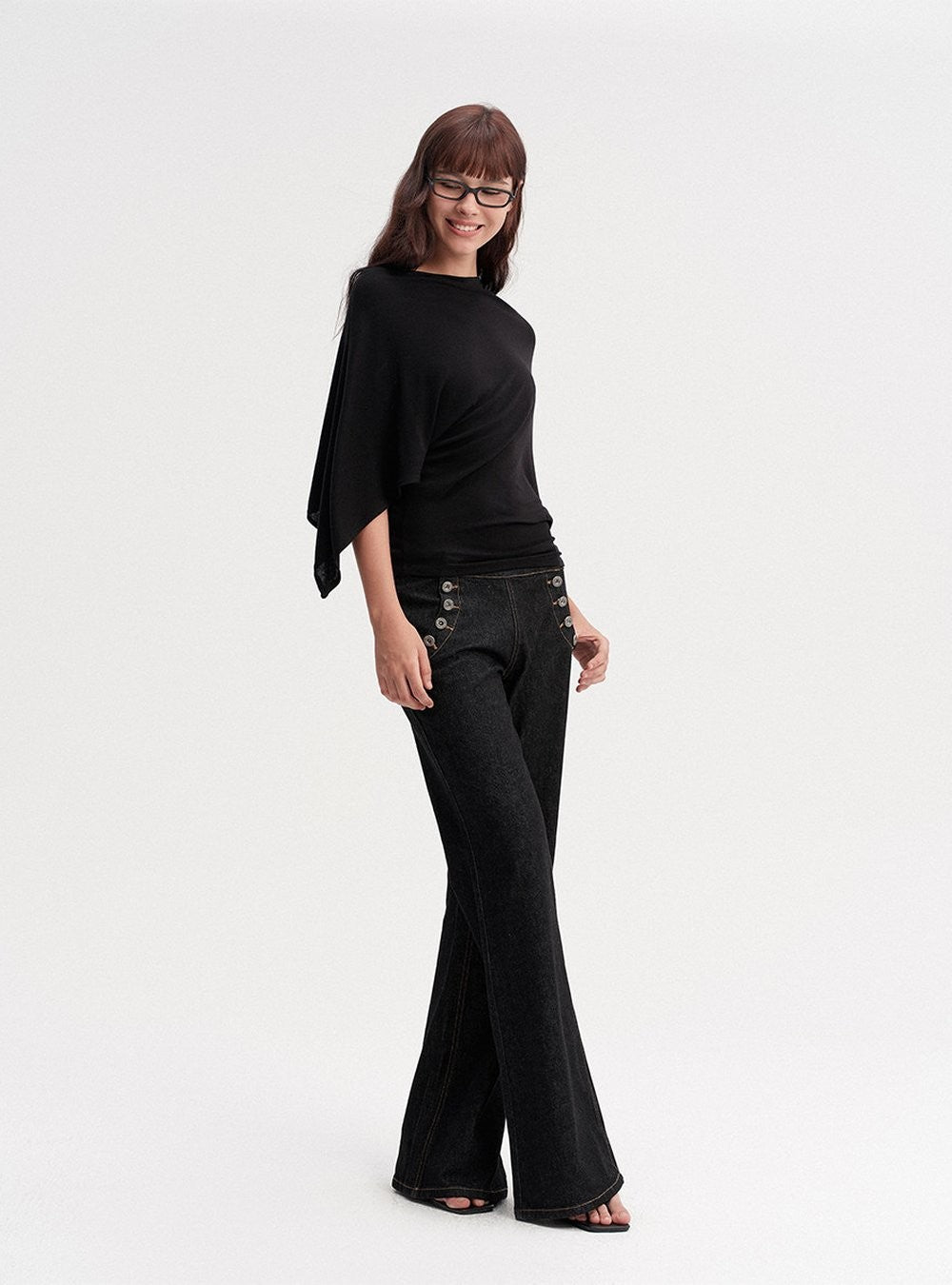 Drape Wing Top