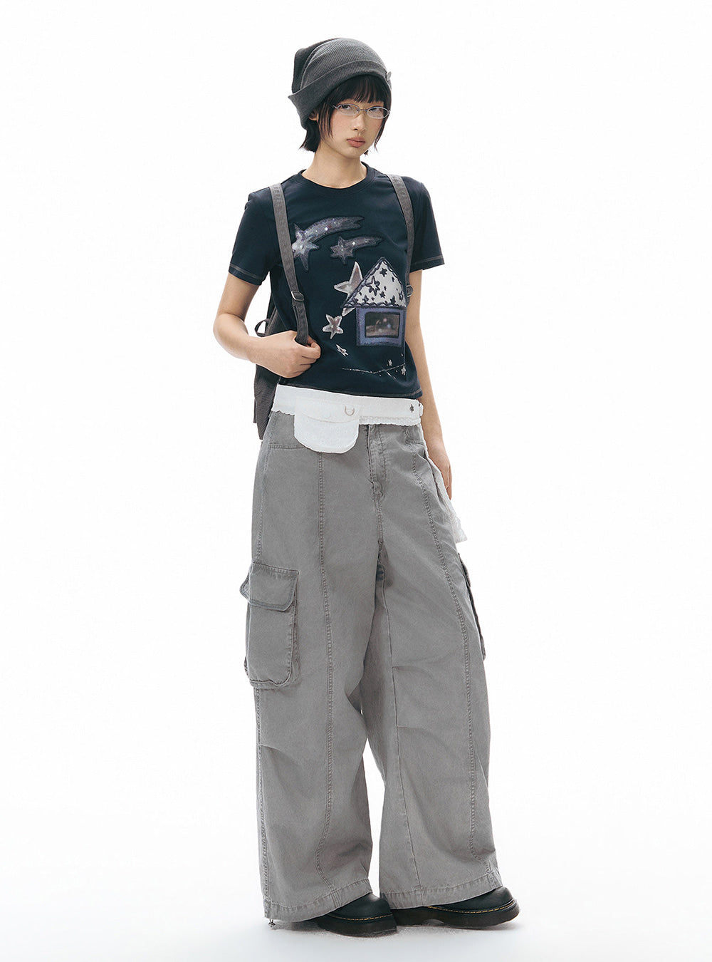 Stardust Graphic Top (2color)