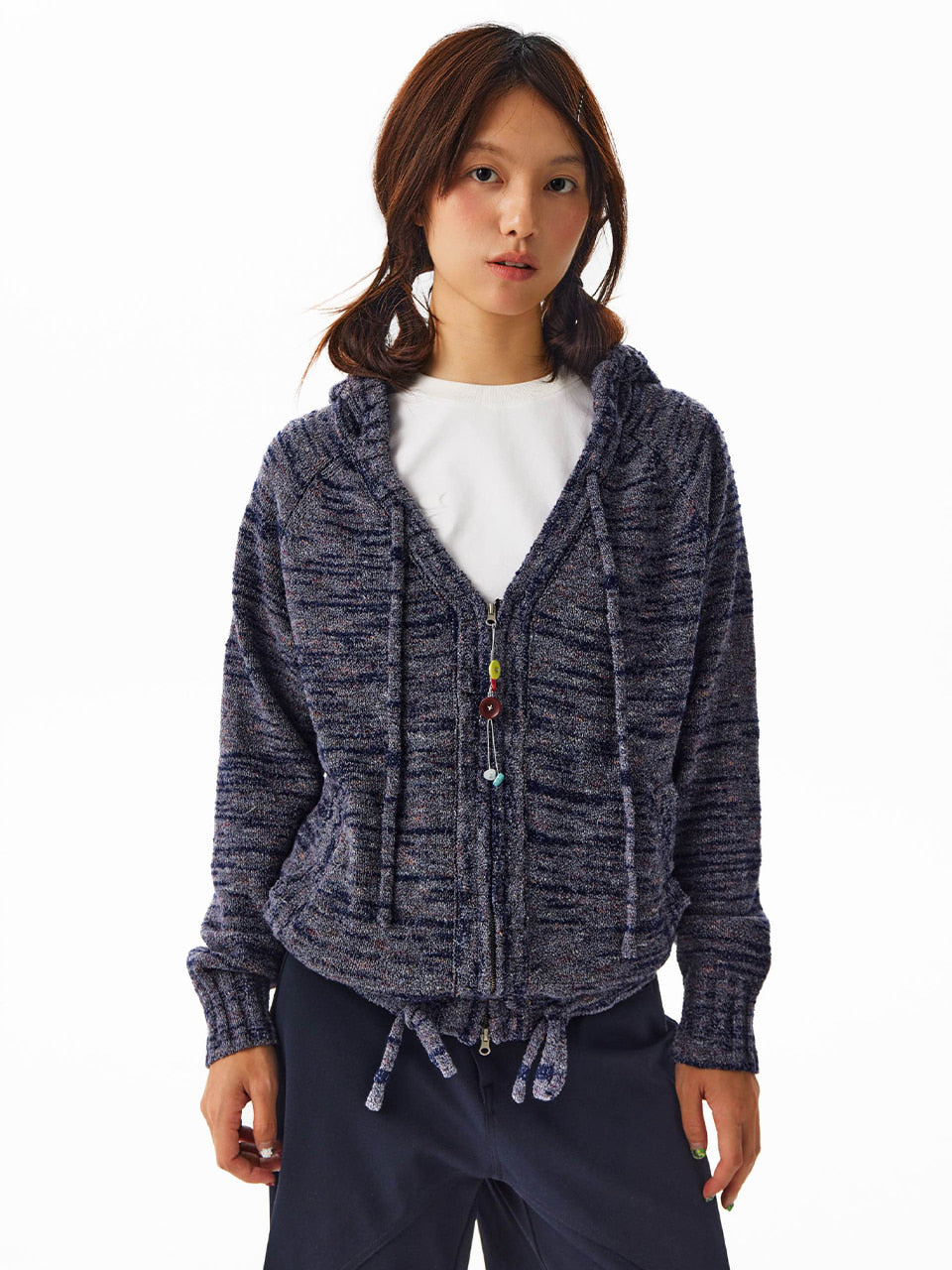 CryingCenter Flower Knit Sweater