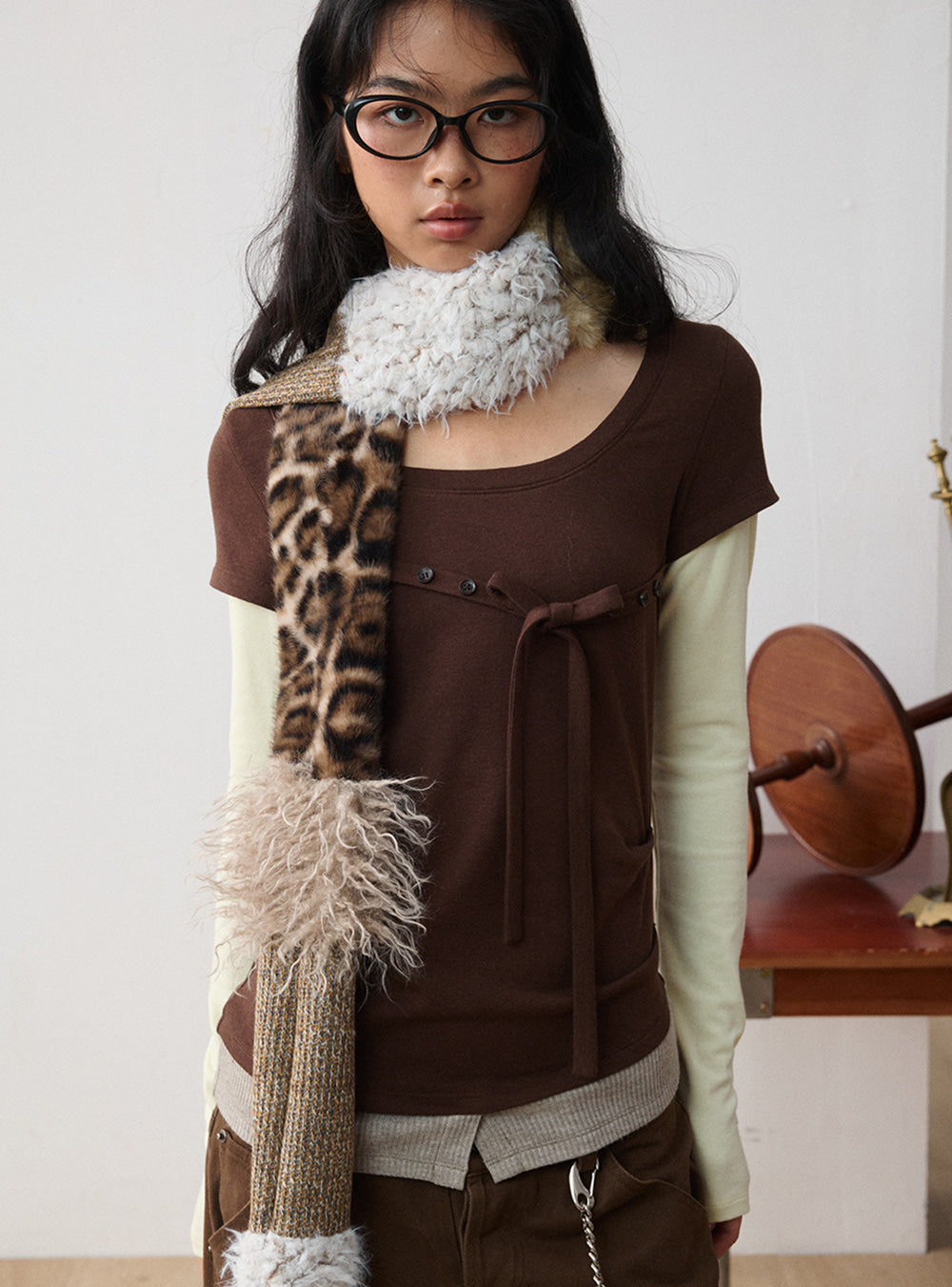 Patchwork Fluff Object Muffler
