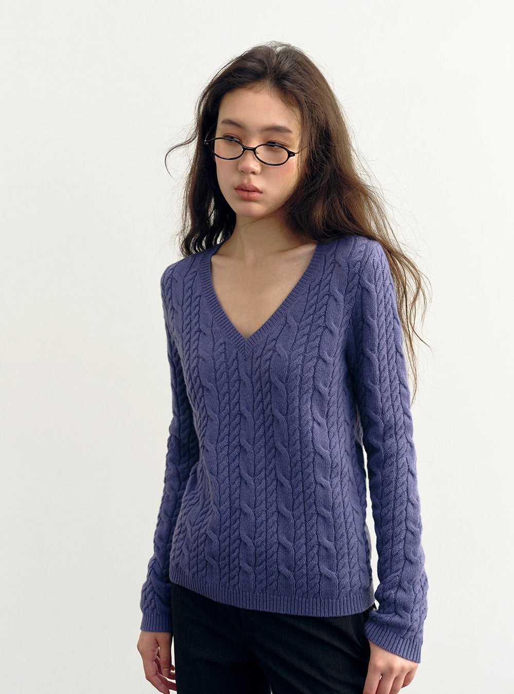 Merino Twist Knit Top