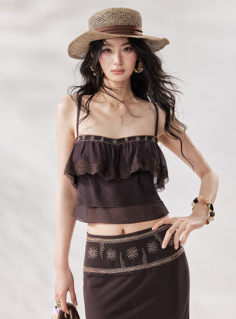 Bloom Cami Top & Flowy Skirt