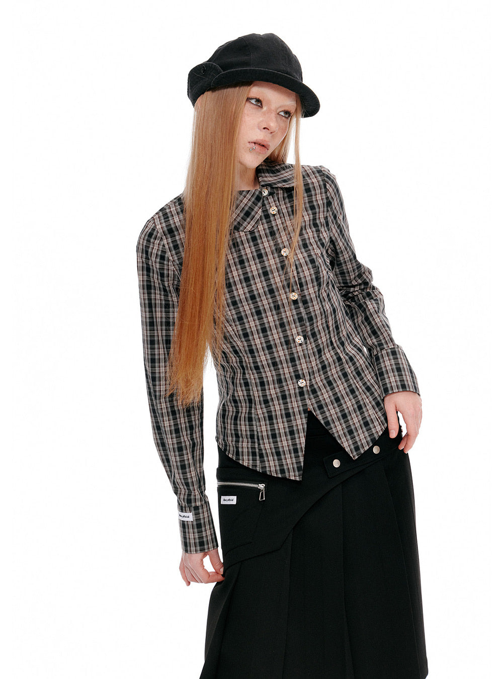 Vintage Scholar Plaid Shirt