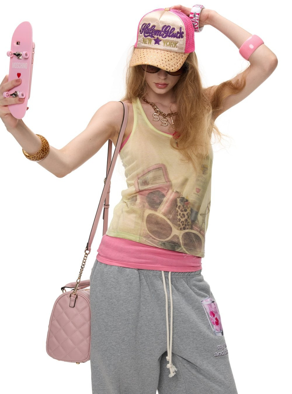 Carry All Print Tank Top