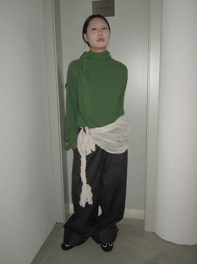 3months | HIGH NECK LOOSE T-SHIRT【ID:TN00059】