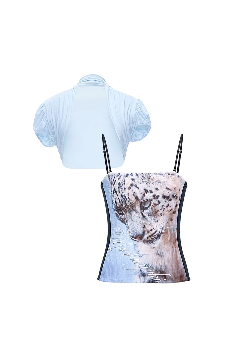 Printed Elastic Tube Top Set-Up