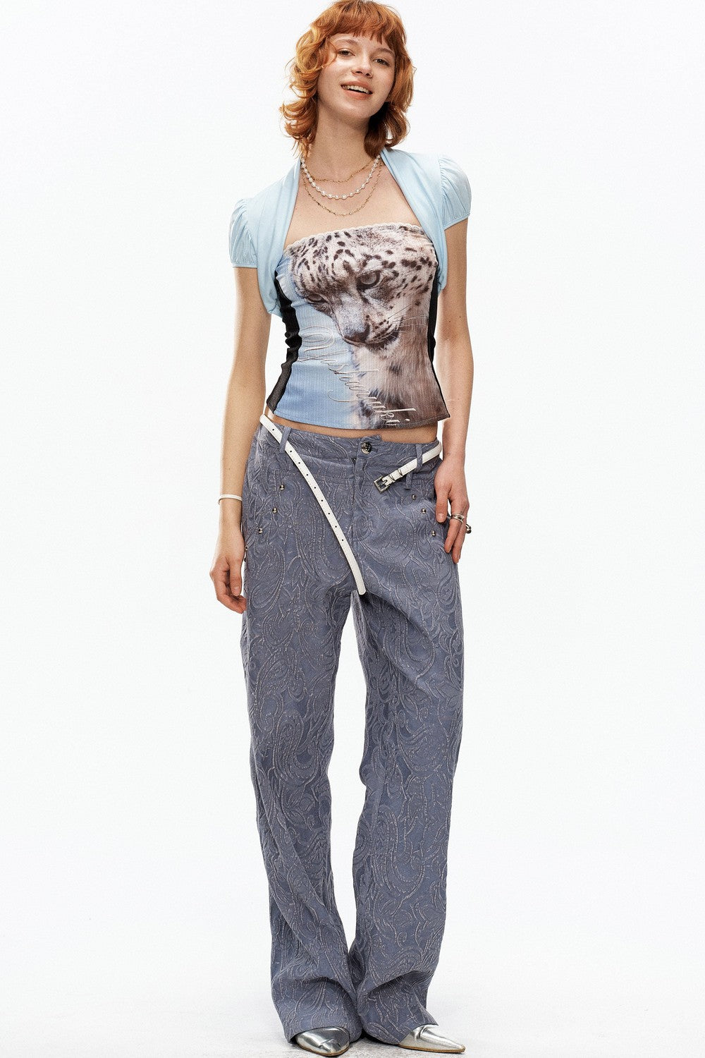 Printed Elastic Tube Top Set-Up