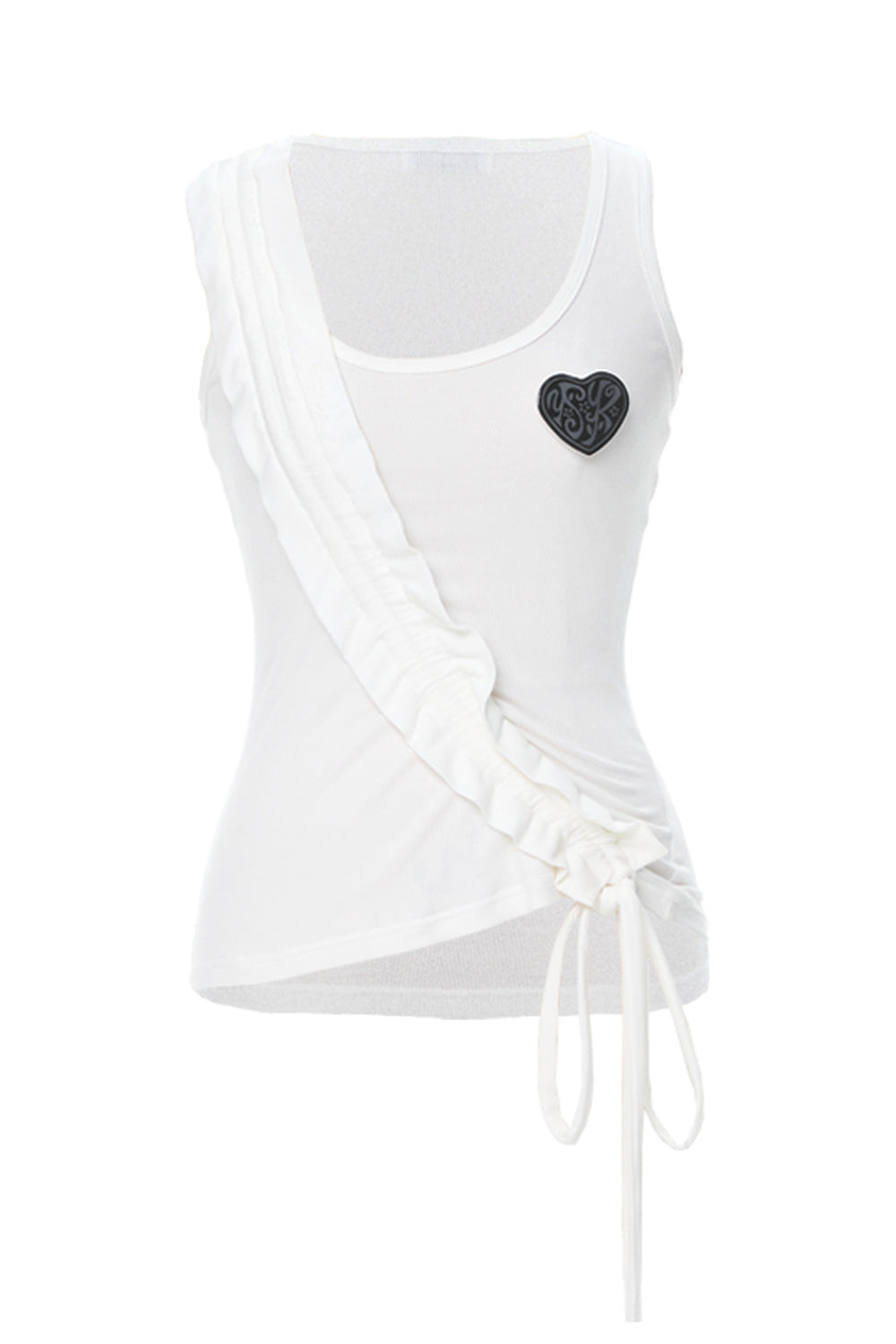 Navy Lace Knit Vest