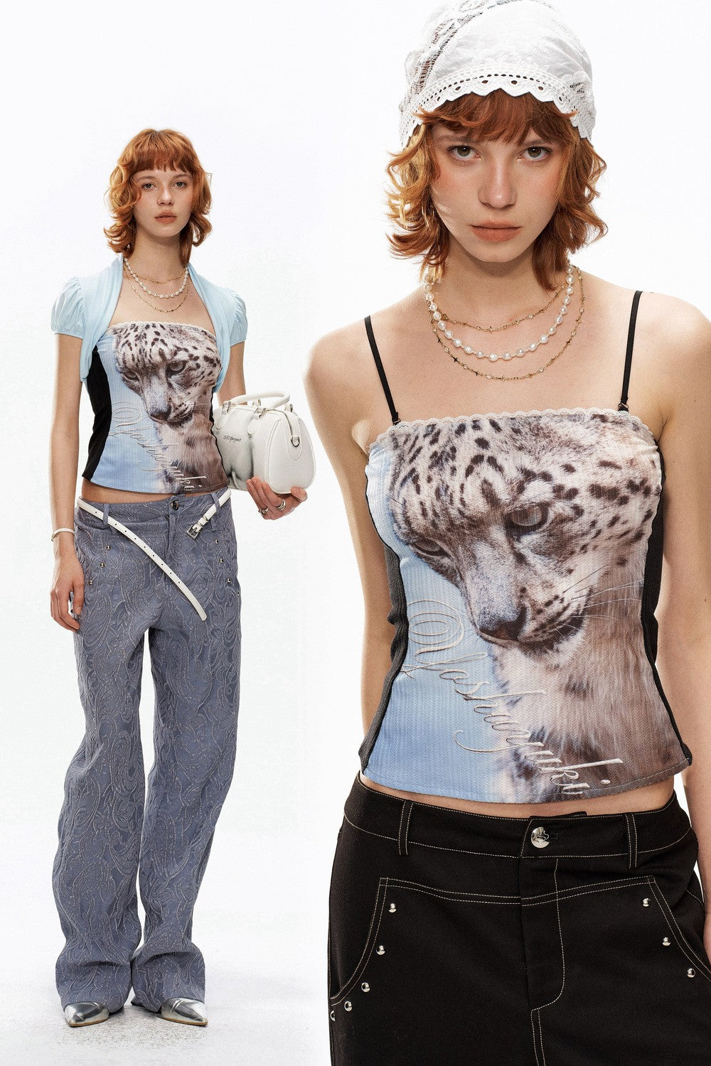 Printed Elastic Tube Top Set-Up