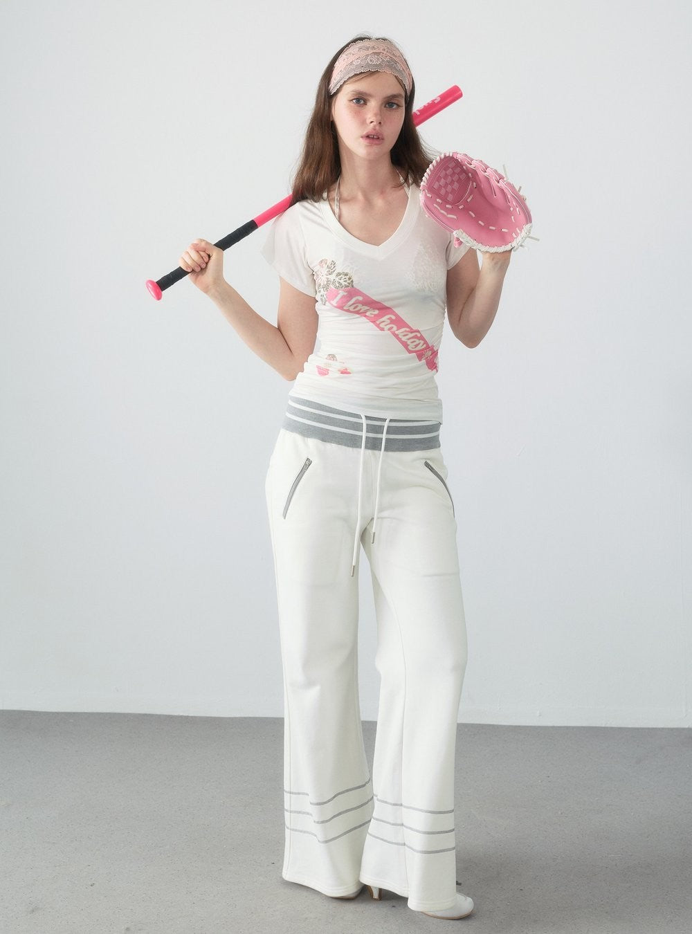 Spiral Ribbon Shirring Top