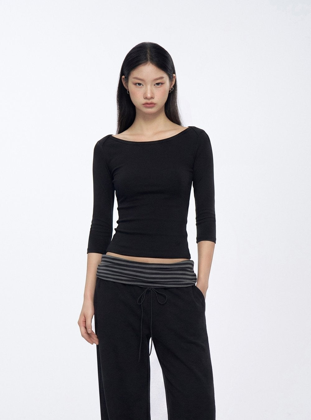 Offshore Wool Blend Top (2color)