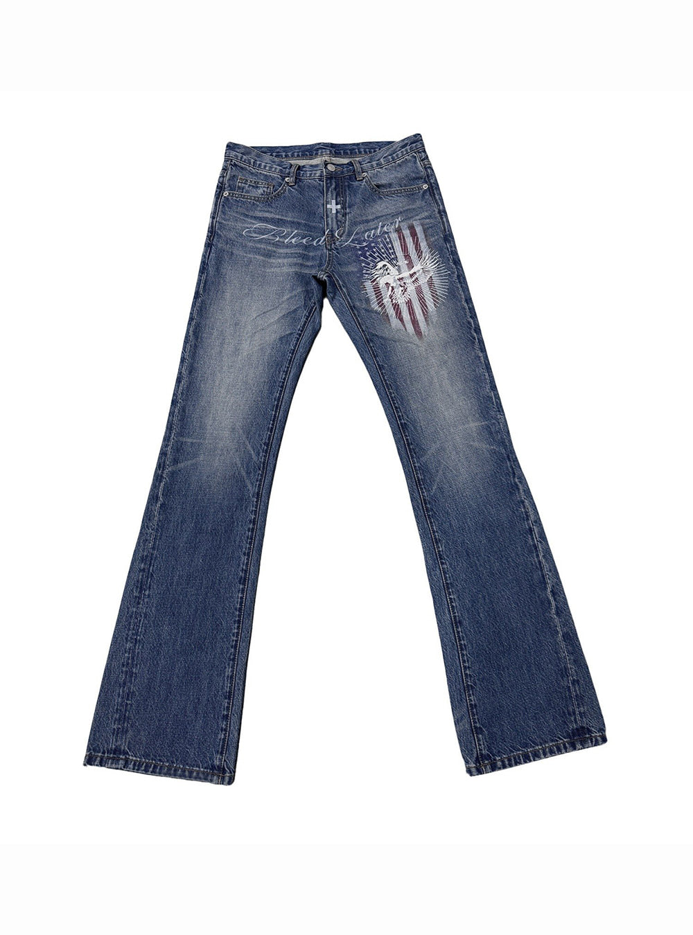Solar Eagle Tailored Denim Pants