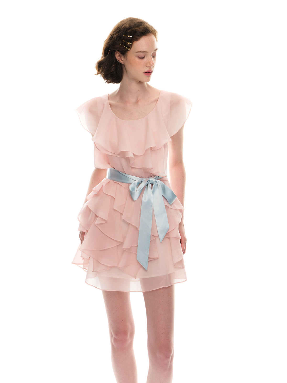 Romance Nanci Pink Ruffle Fairy Dress