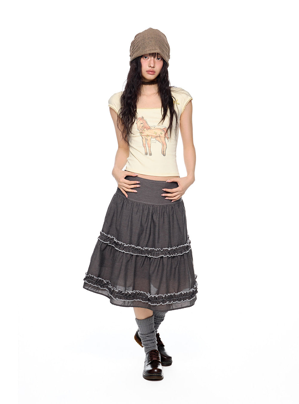 Star Pony Slim Top (2color)