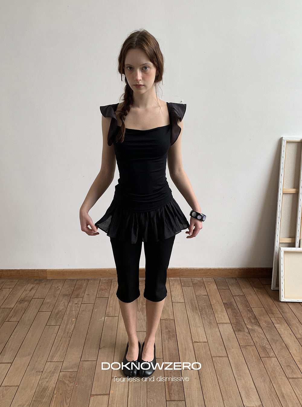 Veil Frill Top (3color)