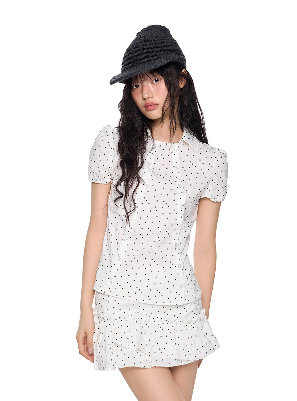 Dottie Frillie Shirt & Skirt